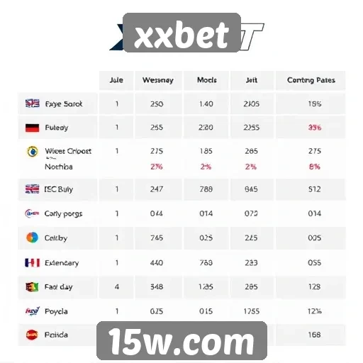 Comparação entre xxbet e concorrentes no mercado